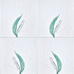 Плитка с узором Ландыш варинант исполнения - 1 | Loft Concept в Тюмени