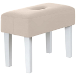 Мягкий пуф на белых ножках Winton Pouf варинант исполнения - 12 | Loft Concept в Тюмени