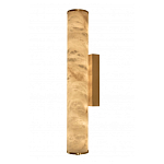 Бра цилиндрической формы из натурального алебастра Calcite Geometry варинант исполнения - 2 | Loft Concept в Тюмени