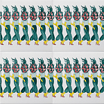 Плитка дизайнерская Фруктовый лес варинант исполнения - 1 | Loft Concept в Тюмени