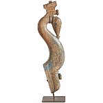 Арт-объект из антикварного тика Antique Fragment Statuette варинант исполнения - 1 | Loft Concept в Тюмени