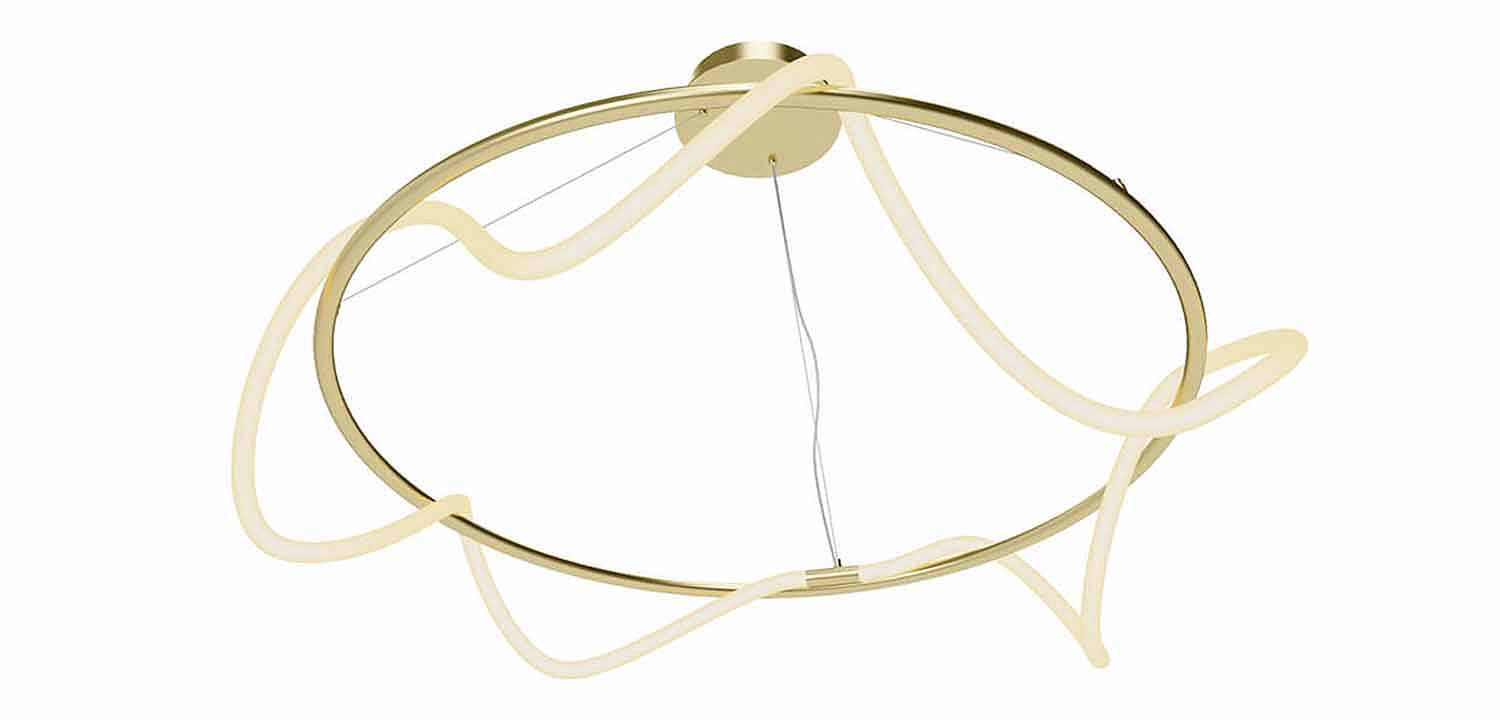 Люстра Luke Lampco Tracer Chandelier Gold 100 Люстра Luke Lampco Tracer Chandelier Gold 100 - Loft-Concept в Тюмени