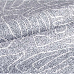 Мебельная ткань Букле серый цвет 140 см T3-9 варинант исполнения - 1 | Loft Concept в Тюмени