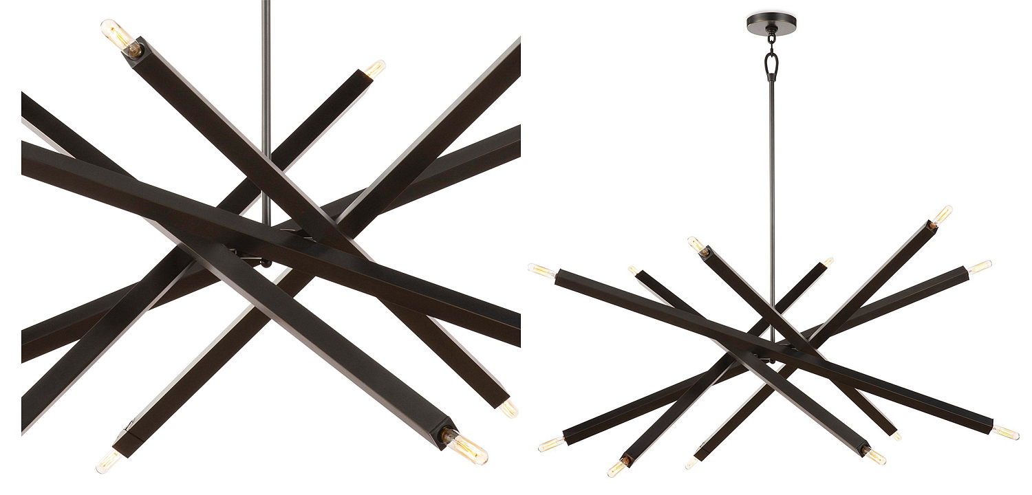 Люстра Blathmac Black Chandelier Люстра Blathmac Black Chandelier - Loft-Concept в Тюмени