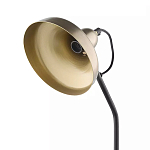 Настольная лампа с плафоном в форме купола в сочетании черного и золотистого цвета Minimalist Execution варинант исполнения - 4 | Loft Concept в Тюмени