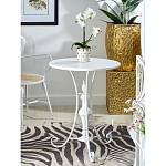 Столик белый кованный в прованском стиле Vaucluse варинант исполнения - 4 | Loft Concept в Тюмени