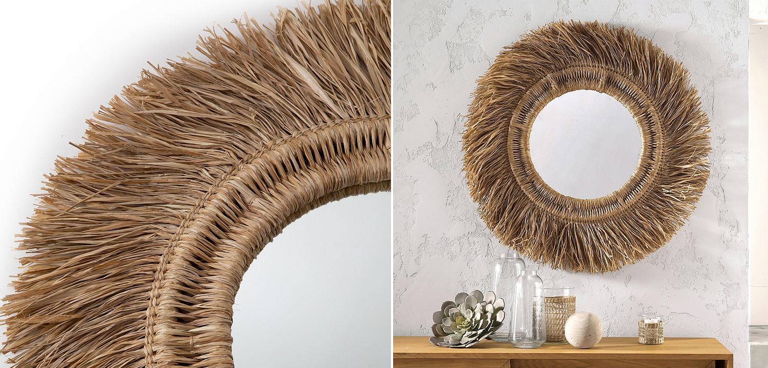 Зеркало Wicker Mirror Зеркало Wicker Mirror - Loft-Concept в Тюмени