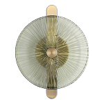 Бра с круглым стеклянным плафоном Gingham варинант исполнения - 7 | Loft Concept в Тюмени