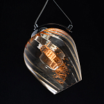 Подвесной светильник со стеклянном плафоном в форме бокала Kaleido варинант исполнения - 5 | Loft Concept в Тюмени