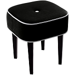 Квадратный мягкий пуф на черных ножках Winton Pouf Square варинант исполнения - 5 | Loft Concept в Тюмени