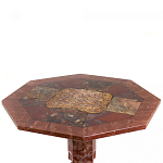 Кофейный стол из натуральных камней Лемезит и Яшма Natural Stone Tables варинант исполнения - 12 | Loft Concept в Тюмени