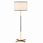 Торшер с тканевым абажуром в форме цилиндра Pinwheel Shape Base варинант исполнения - 1 | Loft Concept в Тюмени