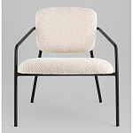 Кресло лаунж Rooney букле белый варинант исполнения - 2 | Loft Concept в Тюмени