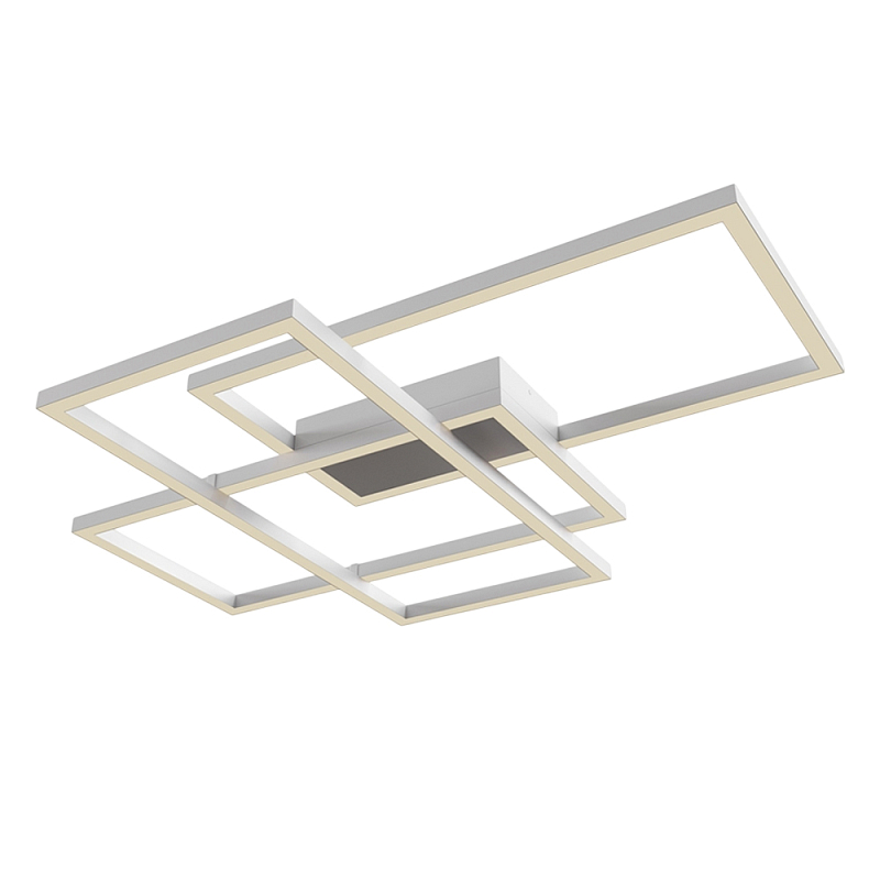 Потолочный светильник Rida 3000-4000К 78Вт Золотой Белый Черный в Тюмени | Loft Concept 