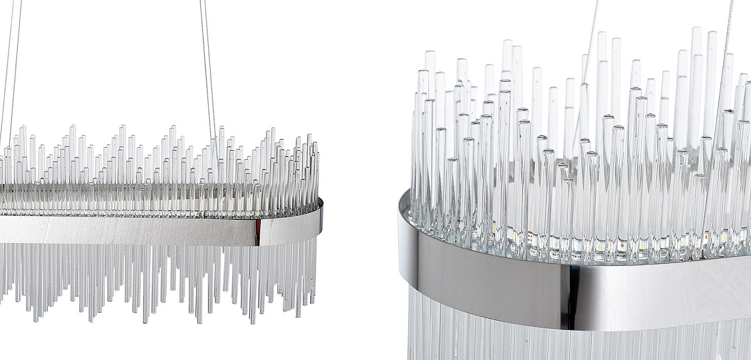 Люстра Nembus Chandelier 80 chrome Люстра Nembus Chandelier 80 chrome - Loft-Concept в Тюмени