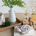 Статуэтка черепаха с ажурным панцирем и детализированной текстурой в белом цвете Marine Accessories варинант исполнения - 6 | Loft Concept в Тюмени