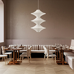 Подвесной вязаный белый светильник «Звезда Востока 03» варинант исполнения - 3 | Loft Concept в Тюмени