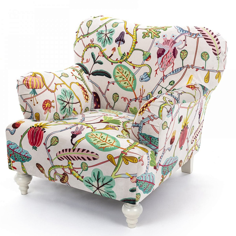Кресло Seletti Armchair Botanical diva white Белый Мульти Кресло Seletti Armchair Botanical diva white Белый Мульти в Тюмени | Loft Concept