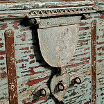 Большой Индийский сундук Бирюзовый цвет Loft-Concept  варинант исполнения - 1 | Loft Concept в Тюмени