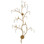 Бра с каркасом в виде веток усыпанных кристаллами Branches with Crystals варинант исполнения - 3 | Loft Concept в Тюмени