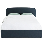 Двуспальная кровать с подъемным механизмом Mathise Bed Deep Blue варинант исполнения - 3 | Loft Concept в Тюмени