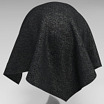 Мебельная ткань Шенилл черный цвет 138 см T4-35 варинант исполнения - 8 | Loft Concept в Тюмени