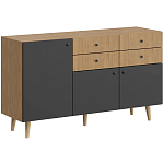 Буфет с принтом на дверцах Elise Cupboard варинант исполнения - 6 | Loft Concept в Тюмени