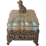 Фарфоровая шкатулка Puppy варинант исполнения - 2 | Loft Concept в Тюмени