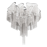 Люстра потолочная с металлическими цепочками Диаметр 99 см Atlantis Chain варинант исполнения - 2 | Loft Concept в Тюмени