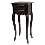 Консоль маленькая из массива березы с 2-мя ящиками в стиле прованс Vintage варинант исполнения - 1 | Loft Concept в Тюмени