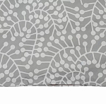 Постельное белье серого цвета с рисунком 200х220 см Blossom Essence варинант исполнения - 2 | Loft Concept в Тюмени