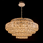 Люстра хрустальная в неоклассическом стиле на золотистом каркасе Majesty варинант исполнения - 7 | Loft Concept в Тюмени