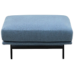 Оттоманка голубая Vergil Blue Ottoman варинант исполнения - 2 | Loft Concept в Тюмени