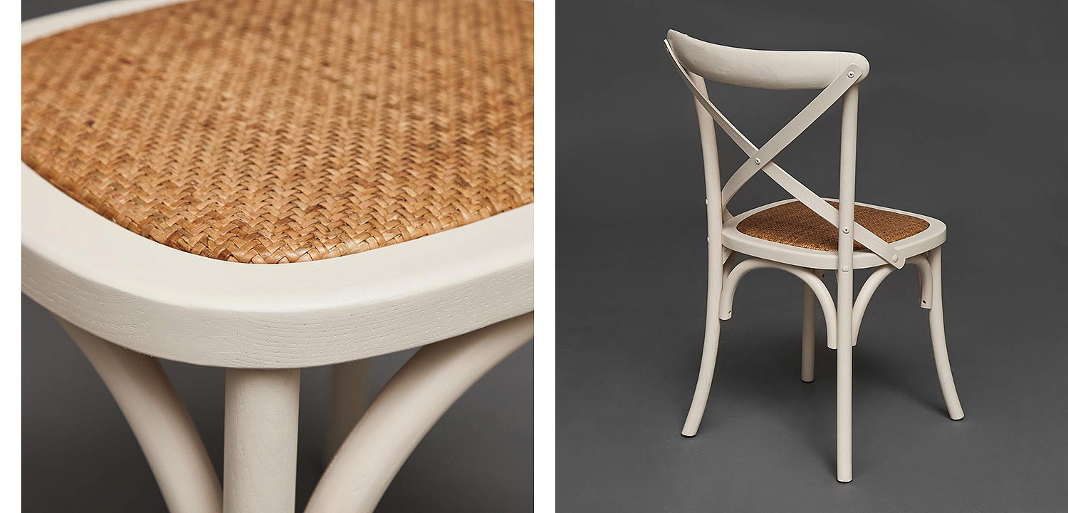 Стул Chaise Provence en Bois blanc белый - Loft-Concept в Тюмени