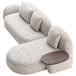 Модульный Диван Orus с кушеткой и столиком варинант исполнения - 3 | Loft Concept в Тюмени