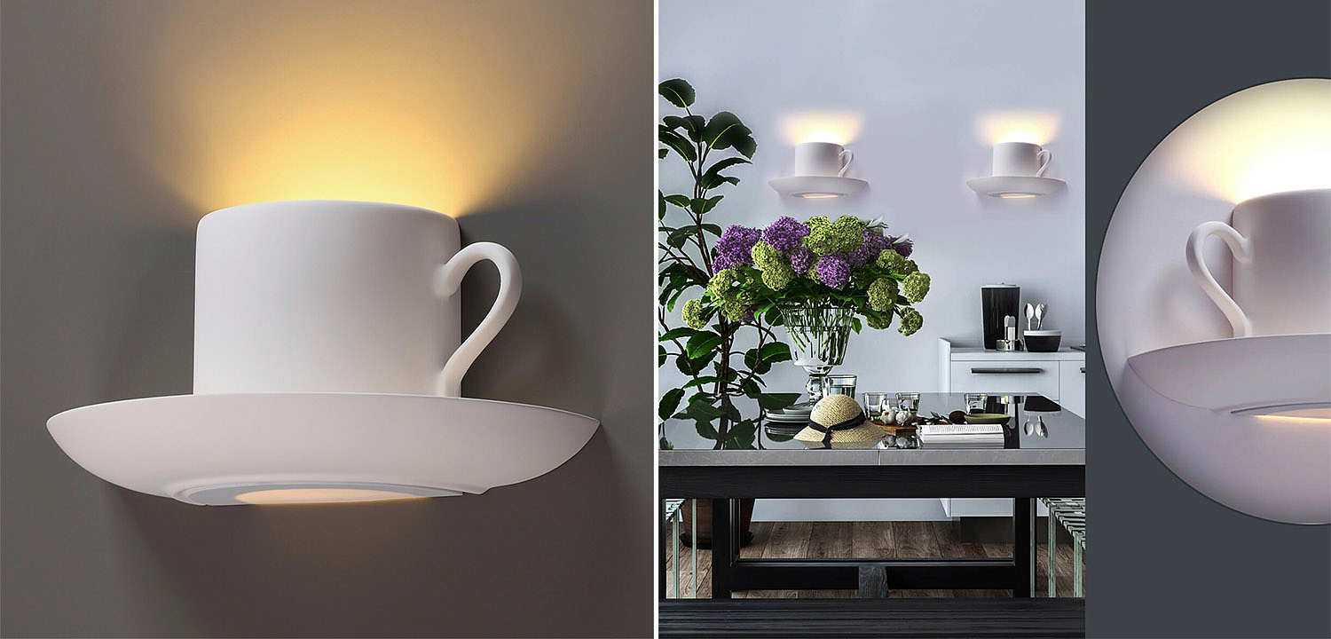 Бра Plaster Cup Wall lamp Бра Plaster Cup Wall lamp - Loft-Concept в Тюмени