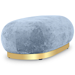 Длинный овальный пуф Ambrose Soft Oval Pouf варинант исполнения - 3 | Loft Concept в Тюмени