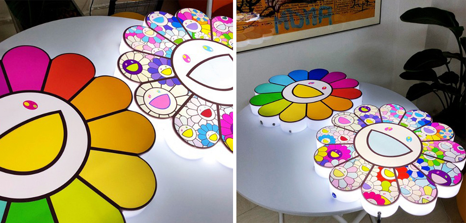 Светильник разноцветный подсолнух Takashi Murakami 2 Светильник разноцветный подсолнух Takashi Murakami 2 - Loft-Concept в Тюмени