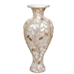 Торшер из перламутра в виде вазы Indonesian Vase варинант исполнения - 1 | Loft Concept в Тюмени