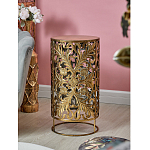 Столик приставной с цветочной резной фактурой Madagascar варинант исполнения - 3 | Loft Concept в Тюмени