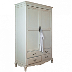 Шкаф платяной двухстворчатый с 4-мя ящиками Interiors Romance варинант исполнения - 1 | Loft Concept в Тюмени