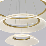 Люстра подвесная с 3-мя кольцевыми светодиодными лампами Catcher варинант исполнения - 3 | Loft Concept в Тюмени