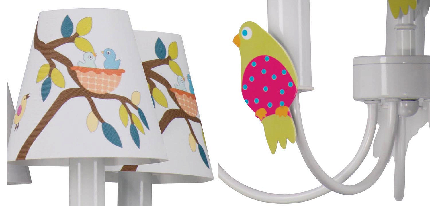 Люстра Сolored Nestlings Chandelier Люстра Сolored Nestlings Chandelier - Loft-Concept в Тюмени