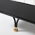 Черно-белый распашной комод Accordo варинант исполнения - 5 | Loft Concept в Тюмени