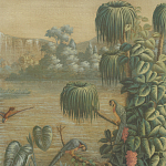 Обои ручная роспись Le Brésil Brume варинант исполнения - 1 | Loft Concept в Тюмени