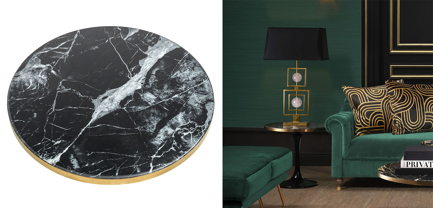 Приставной стол Eichholtz SIDE TABLE PARME Приставной стол Eichholtz SIDE TABLE PARME - Loft-Concept в Тюмени