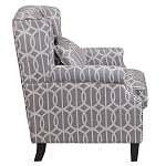 Кресло Henry Armchair grey velour варинант исполнения - 2 | Loft Concept в Тюмени