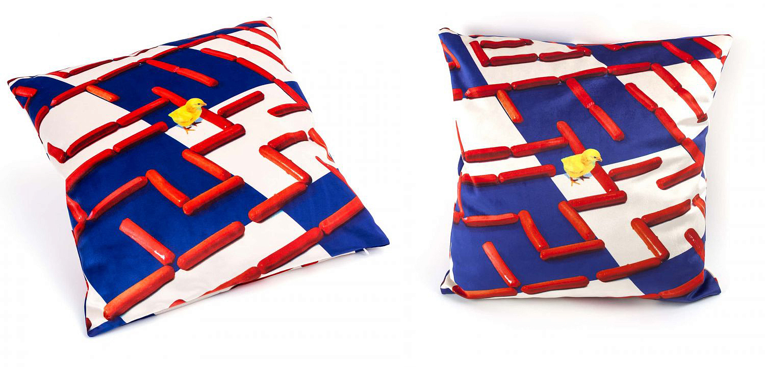 Подушка Seletti Cushion Labyrinth Подушка Seletti Cushion Labyrinth - Loft-Concept в Тюмени