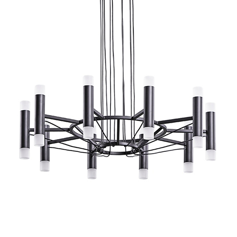 Люстра светодиодная lamp Infinity Белый Черный Люстра светодиодная lamp Infinity Белый Черный в Тюмени | Loft Concept