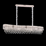 Люстра волнистой формы с каскадом из прозрачного хрусталя Constant Sparks варинант исполнения - 1 | Loft Concept в Тюмени